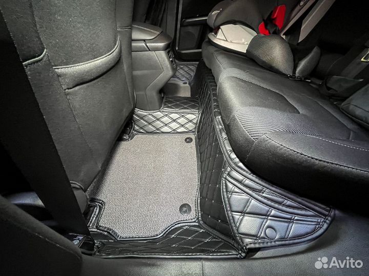 3D коврики из экокожи не Китай 3Д