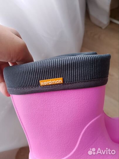 Детские резиновые сапоги nordman 27