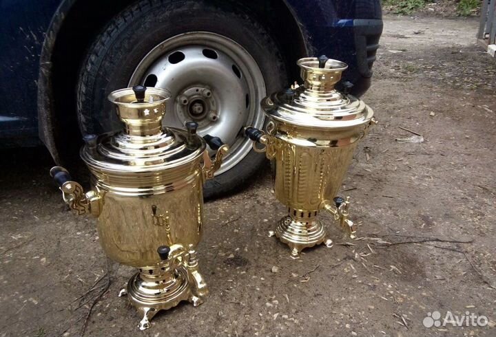 Самовар угольный СССР