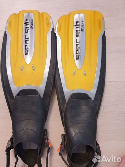 Ласты для плавания размер с 34 до 39 регулируется