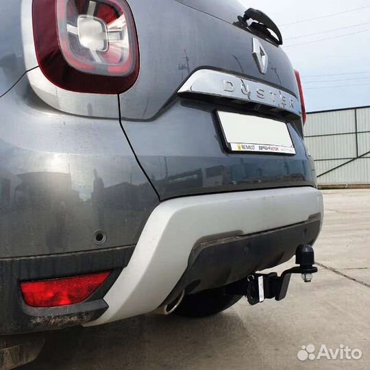 Фаркоп на Renault Duster с 2021 г. шар под квадрат