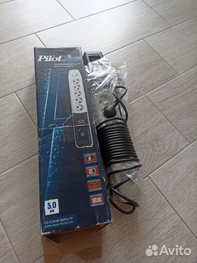 Сетевой фильтр Pilot Pro 5 метров