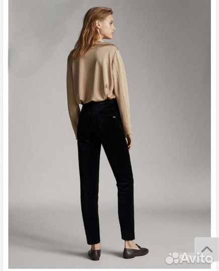 Брюки новые Massimo dutti бархатные EU 40