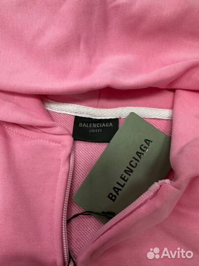 Зипка Balenciaga polo розовая