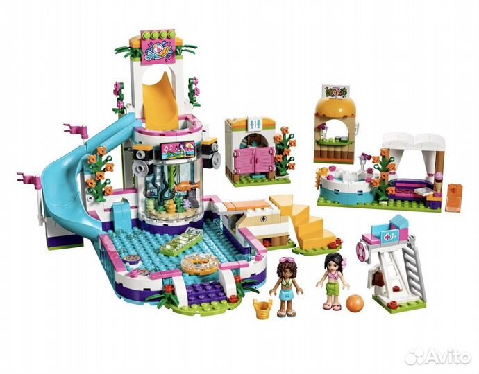 Lego Friends бассейн