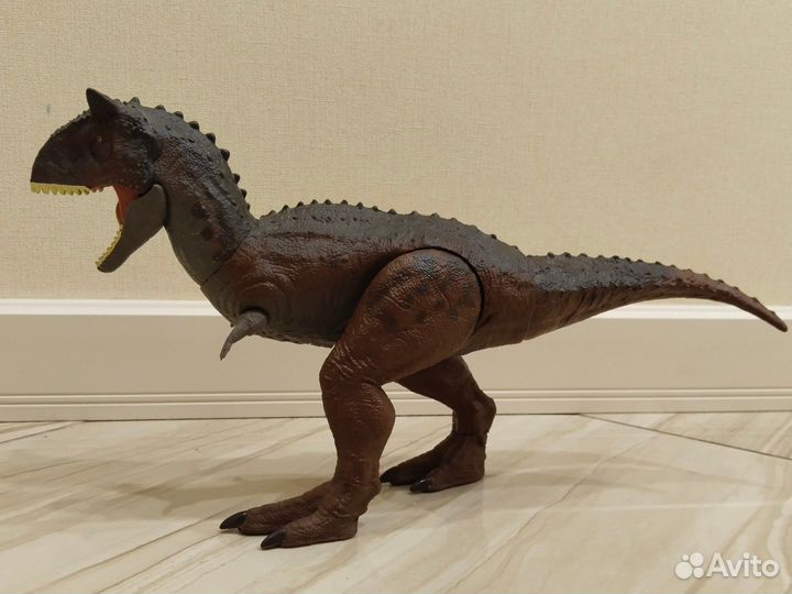 Динозавр Карнотавр Jurassic world park Mattel