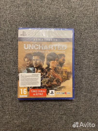 Uncharted Коллекция Наследие Воров PS5 Новая