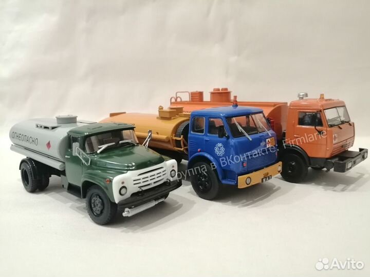 Модели Бензовозов «камаз-53215» ЗИЛ-130 «маз-5334»
