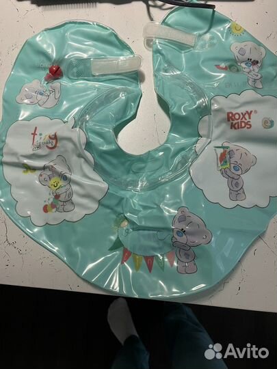 Круг для купания новорожденных на шею