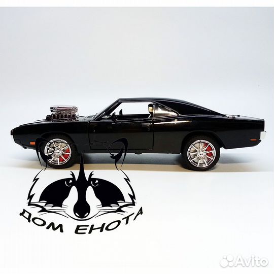 Машина Доминика Торетто Форсаж. Металлическая моде