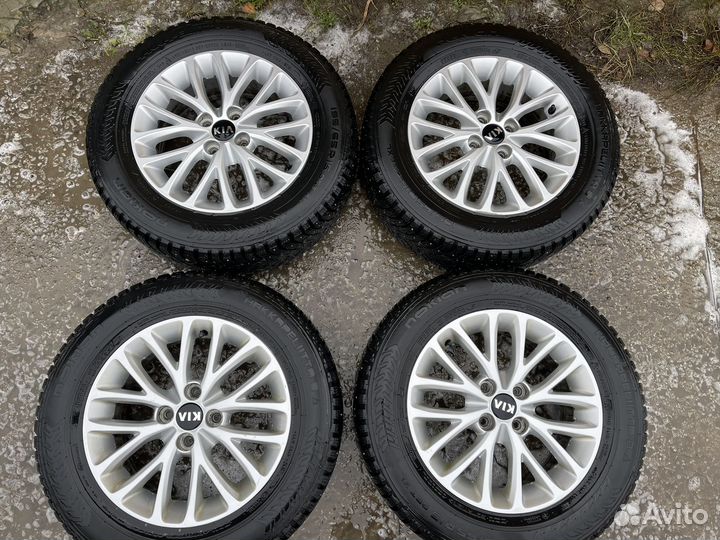 Колеса r 15 зимние kia rio оригинал