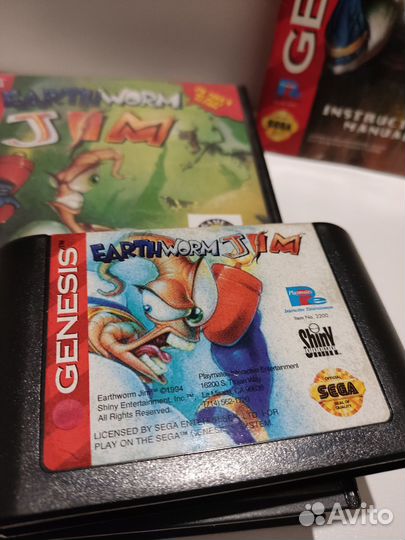 Earthworm jim Sega genesis