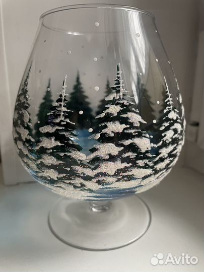 Стакан-подсвечник