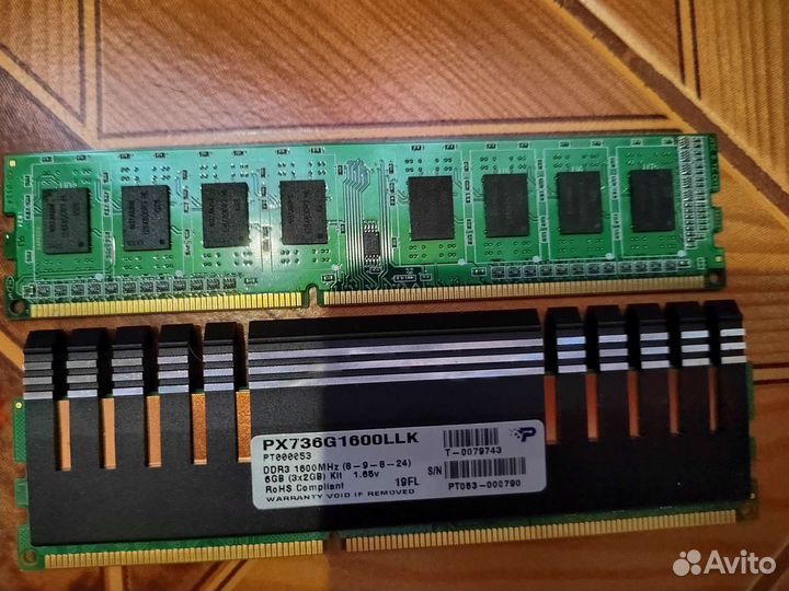 Оперативная память DDR1, DDR2, DDR3