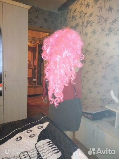 Парики цветные для праздников