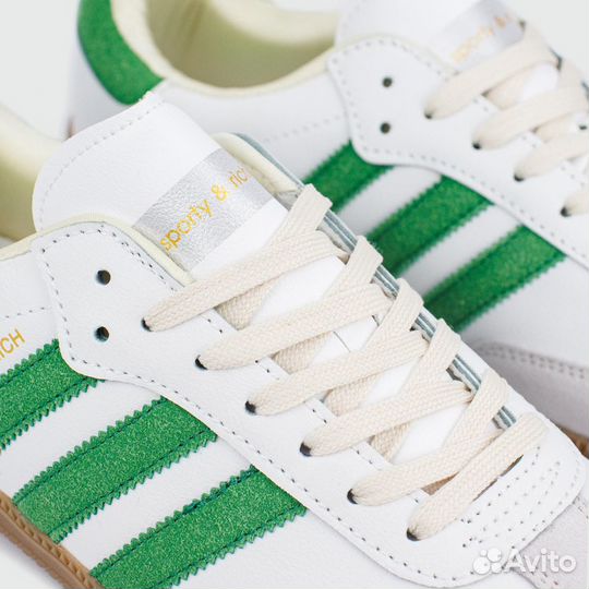 Adidas Samba OG Sporty & Rich White Green