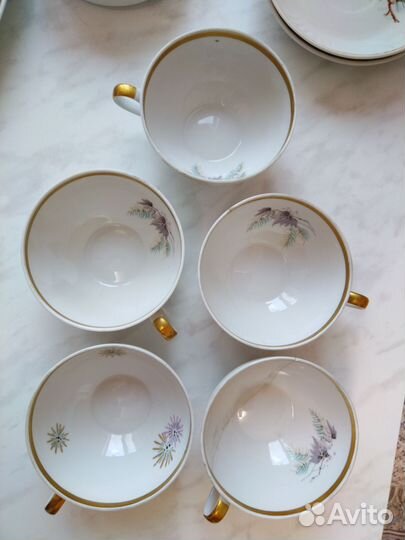 Сервиз чайный ГДР uhlstadt