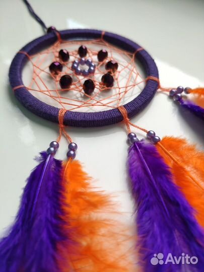 Ловец фиолетово-оранжевый