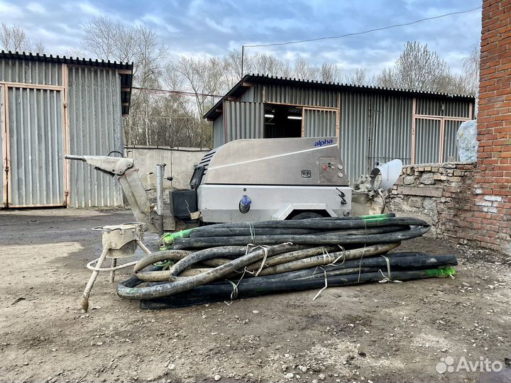 Аренда растворонасоса (пневмонагнетателя)