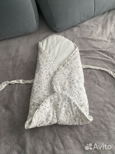 Конверт одеяло на выписку весна