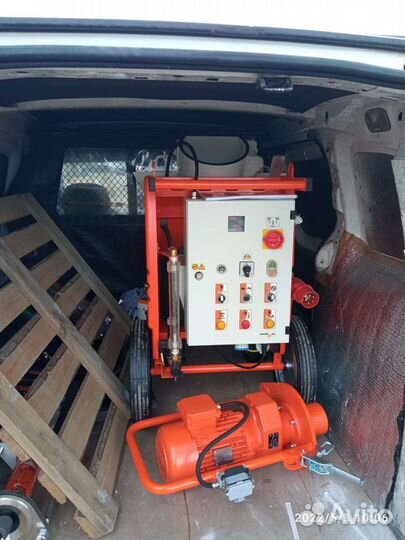 Аренда штукатурной станции с оператором