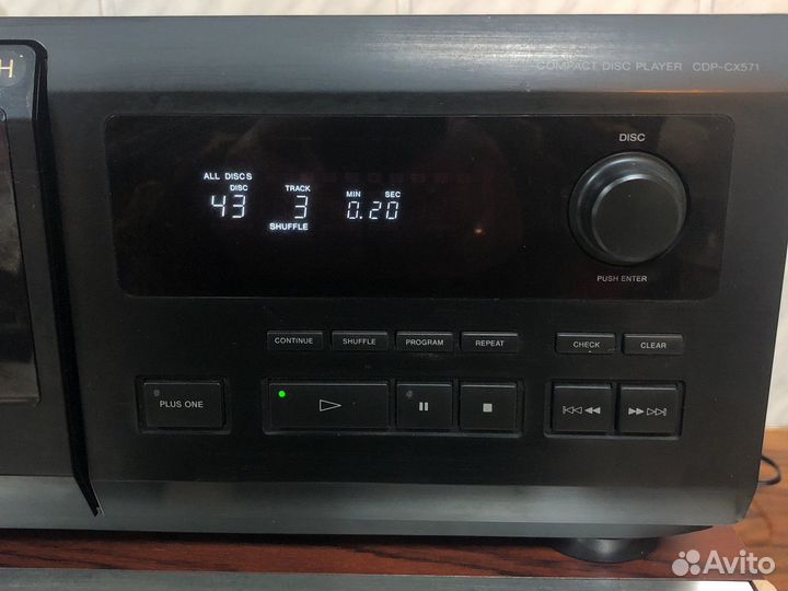 Cd проигрыватель на 50 дисков sony cdp-cx571