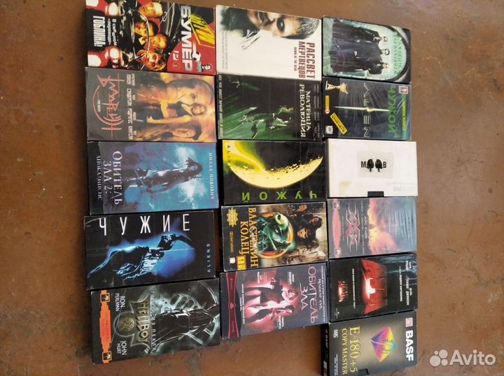 Видеокассеты vhs