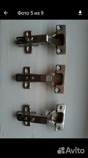 Петли для дверей мебельные СССР