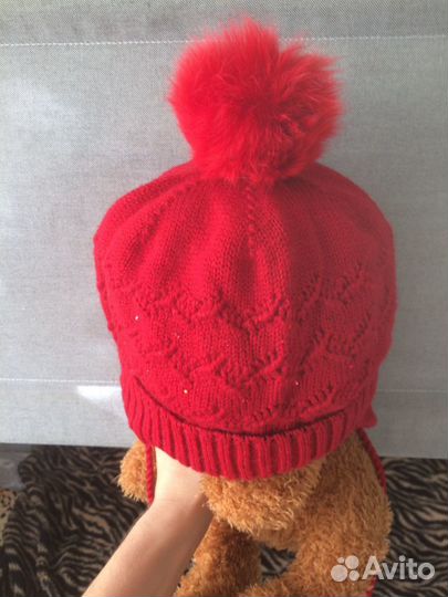 Зимняя Шапка и шарф для девочек Mishell