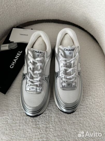 Кроссовки Chanel trainers silver 35-40