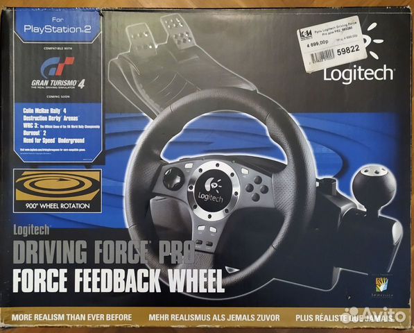 Руль Logitech Driving Force Pro