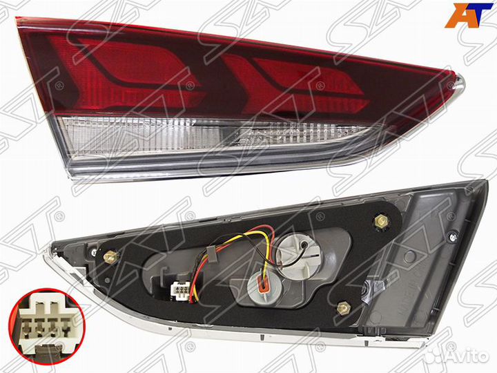 Фонарь в крышку багажника hyundai sonata 17-20 LH