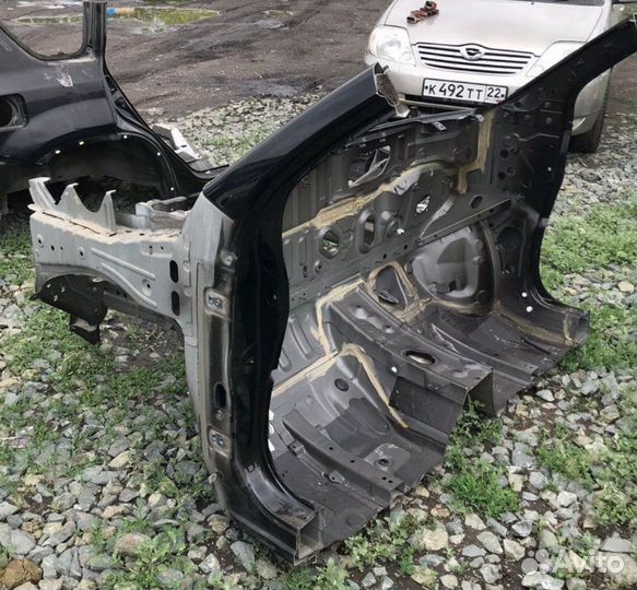 Лонжерон передний левый Nissan X-Trail NT31 MR20DE