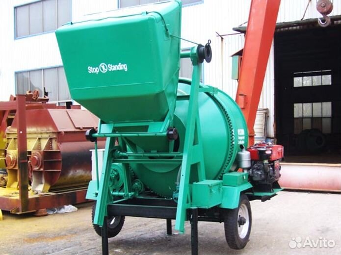 Дизельный бетоносмеситель JZR350B