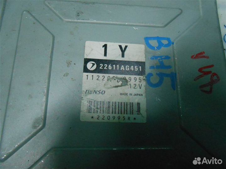 Компьютер Subaru Legasy BH5 EJ206 2002