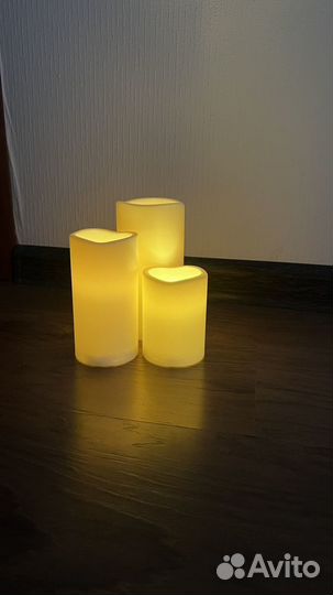 Декоративные свечи IKEA