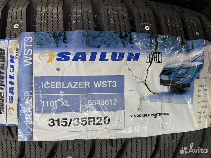 Sailun Ice Blazer WST3 275/40 R20 и 315/35 R20