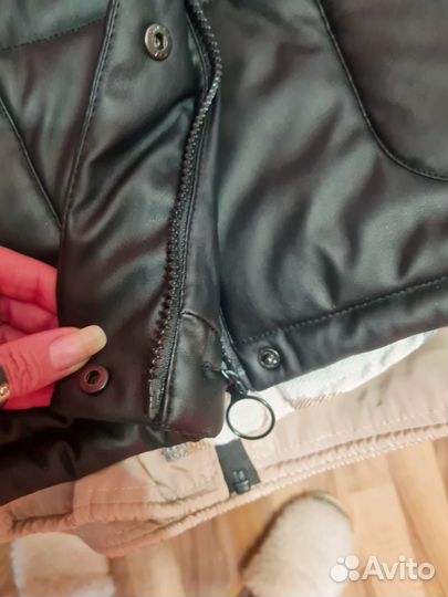 Демисезонный пуховик женский 48-50