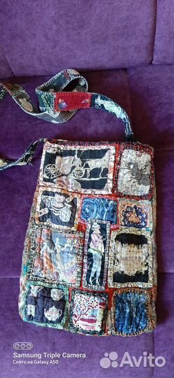 Сумка квилт в стиле бохо подарок