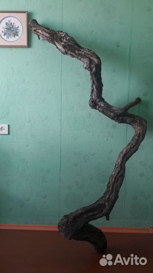 Коряга большая под светильник