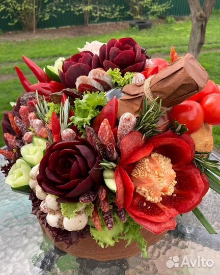 Съедобные букеты для мужчин