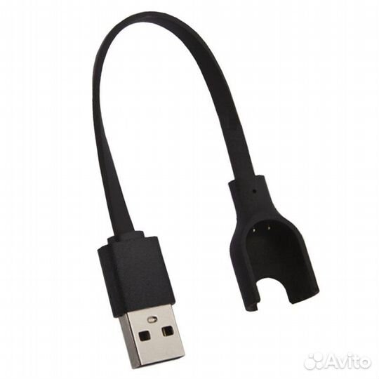USB Кабель для Зарядки Mi Band 2 (чёрный)