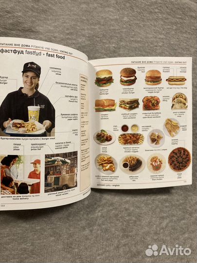 Русско-английский двуязычный визуальный словарь