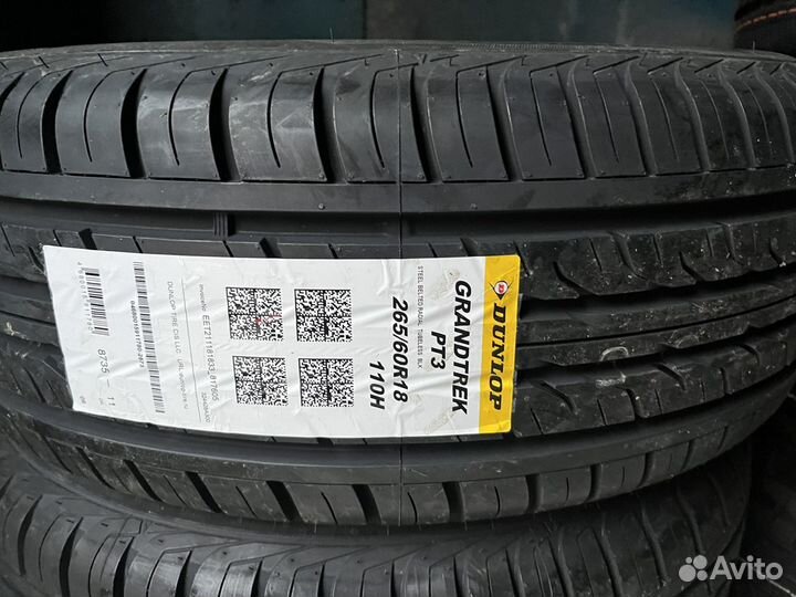 Dunlop Grandtrek PT3 265/60 R18 110H