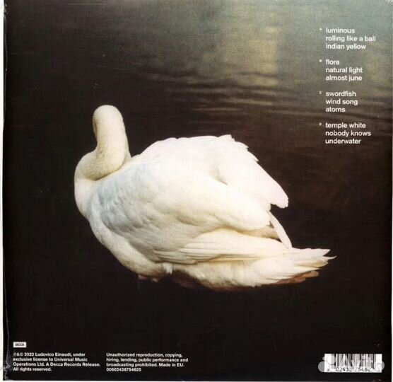 Винил Ludovico Einaudi - Underwater (2LP) 2022