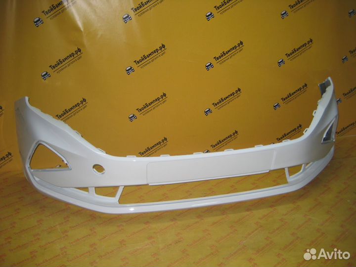 Бампер Передний Volkswagen Polo 2020- цвет Белый