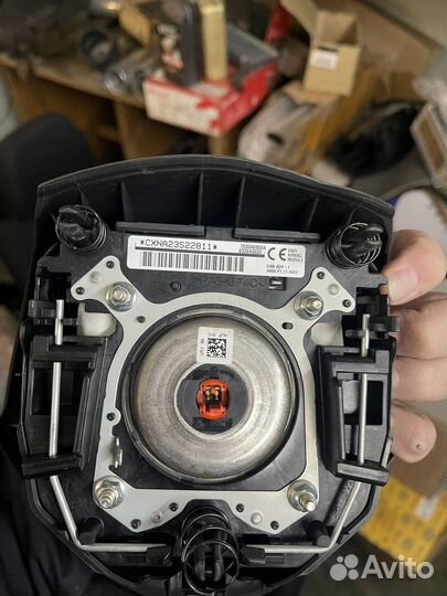 Руль и подушка mitsubishi outlander 3