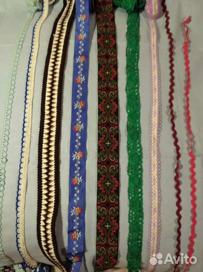 Шитьё, кружева и тесьма