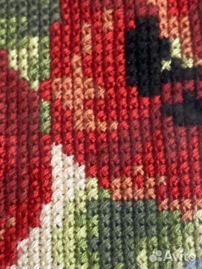 Картина вышитая крестом ручная работа