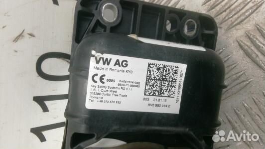 Подушка безопасности пассажира skoda octavia A7 (T